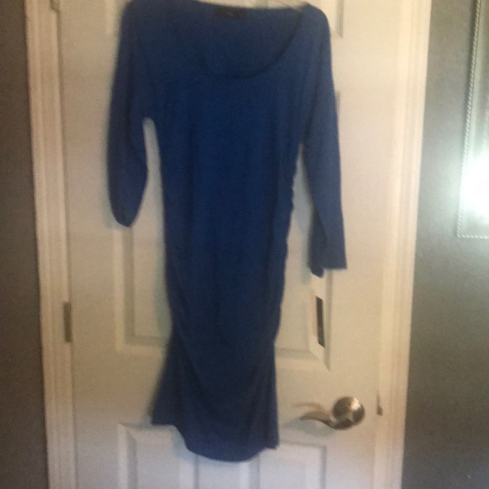 Blue dress